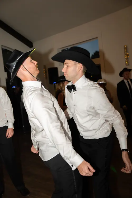 Retro Gringos at a formal event